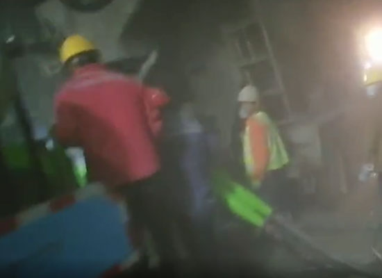 GHP20A車(chē)載混凝土濕噴臺(tái)車(chē)隧道噴射混凝土施工視頻